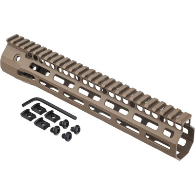 Troy Industries AR-15 Battlerail SOCC105 10.5" M-LOK FDE Low Profile