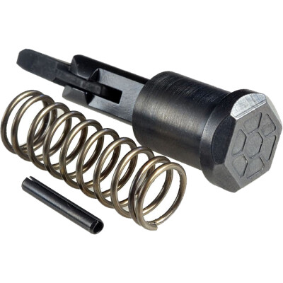 Strike Industries AR-15 Forward Assist Assembly Hex Head Design Steel Black SI-AR-FA-BK