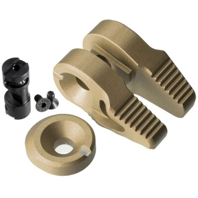 Strike Industries AR-15 Flip Switch Low Profile Ambidextrous Safety Ergonomic Shape Anodized FDE SI-AR-SS-FLIP-FDE