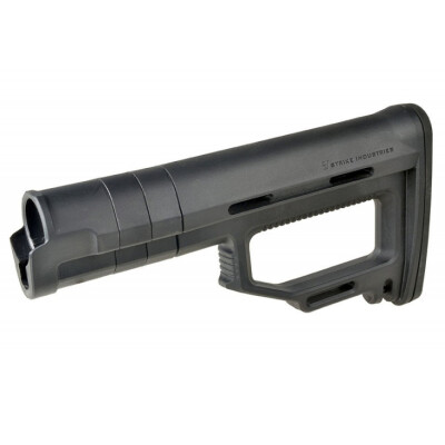 Strike Industries AR-15 Modular Fixed Stock Attaches to Carbine Receiver Extension Polymer Matte Black SI-STRIKE-MFS-BK