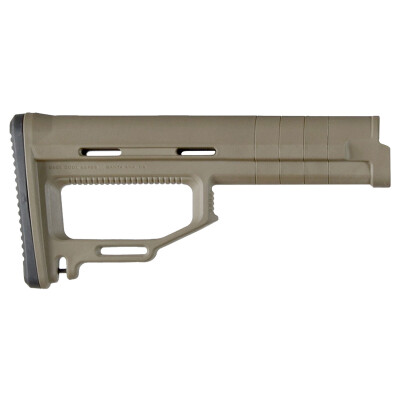 Strike Industries AR-15 Modular Fixed Stock Attaches to Carbine Receiver Extension Polymer Flat Dark Earth SI-STRIKE-MFS-FDE