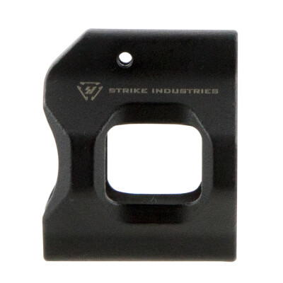 Strike Industries AR-15 Enhanced Low Profile Steel Gas Block .750" Diameter Nitride Finish Matte Black SI-AR-LPGB