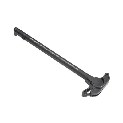 Strike Industries AR-10 Charging Handle With Extended Latch Black SI-ARCH-EL-308-BK