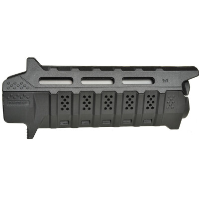 Strike Industries Carbine Length Black M-LOK Handguard With Black Heat Shield SI-STRIKE-HG-CBK-BK