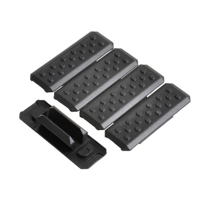 Strike Industries M-LOK Rail Covers V1 Five Piece Kit Black SI-MLOK-Cover-V1-BK