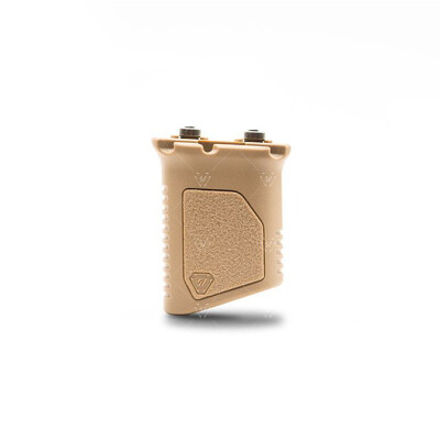 Strike Industries Angled Vertical Grip With Cable Management Short M-LOK FDE