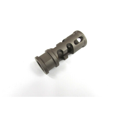WMD Guns NiB-X PWS Gen 2 Muzzle Device 5.56 NATO 1/2x28 Thread Pitch Nickel Boron Coated