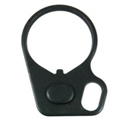 Guntec AR-15 Single Point Sling Adapter Right Hand Steel Black