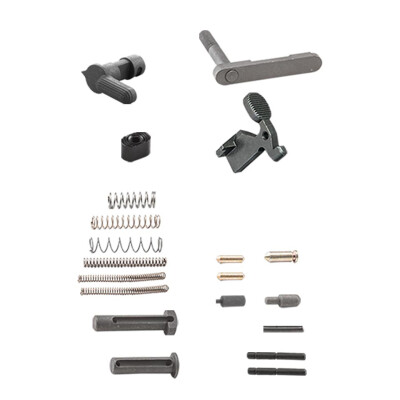 Luth-AR AR-15 Builders Kit Lower Receiver Parts Kit Matte Black