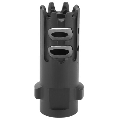 Gemtech 7.62 Muzzle Brake Quick Mount Compatible Threaded 5/8x24 Matte Black