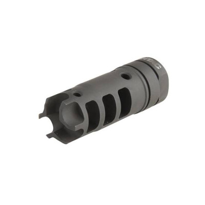LANTAC USA Dragon Muzzle Brake .30 Caliber 5/8x24 TPI Steel Black DGN762B