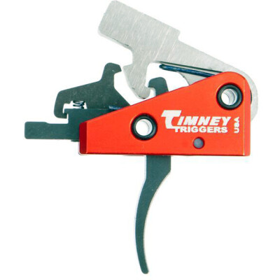 Timney AR-15 Targa Drop In Trigger Two Stage Curved Shoe 4 lb Pull Red 662S          