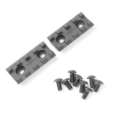 Samson AR-15 Evolution 2" Rail Section Kit 2 Pack Black EVOLUTION-2-KIT