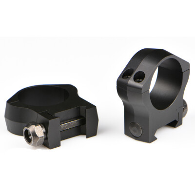 Warne Mountain Tech AR-15/MSR 1" Rings Matte Black 7204M 