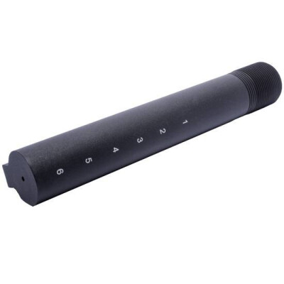 Spike's Tactical AR-15 Mil-Spec Buffer Tube 6 Position Aluminum Black SLA500R