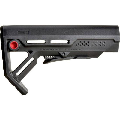 Strike Industries AR-15 MOD-1 Collapsible Stock Mil-Spec Polymer Black/Red 