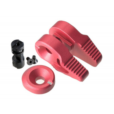 Strike Industries AR-15 Flip Switch Low Profile Ambidextrous Safety Aluminum Red SI-AR-SS-FLIP-RED