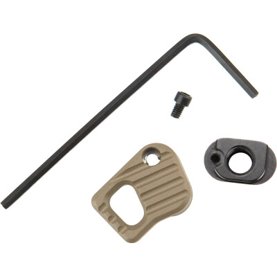 Battle Arms Development Enhanced Modular Magazine Release Medium Cerakote FDE 