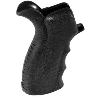 Leapers UTG Model 4/AR-15 Ergonomic Pistol Grip Palm Swell Concealed Storage Polymer Black