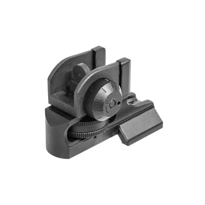 Leapers UTG AR-15 Super Slim Fixed Rear Sight, Picatinny, Black