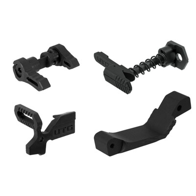 Leapers UTG AR-15 Lower Upgrade Kit, Matte Black TLT-TKS01