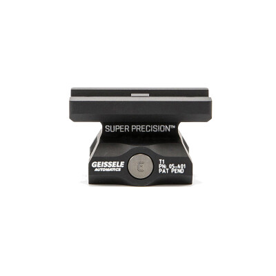 Geissele Super Precision Aimpoint T1 Series Mount Absolute Co-Witness Aluminum Black 05-401B