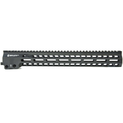 Geissele Automatics AR-15 Free Float 15" Super Modular Rail MK14 M-LOK Black