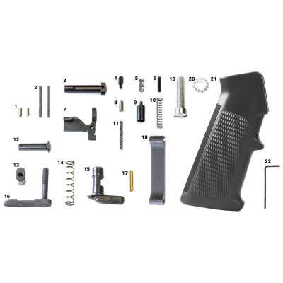 Geissele Automatics Standard AR-15 Lower Parts Kit 24 Pieces Including Grip 05-987