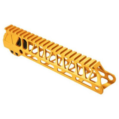 Timber Creek Outdoors Enforcer 9 Inch Hand Guard KeyMod Orange Anodized K E9 HG OA