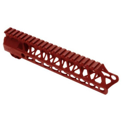 Timber Creek Outdoors Enforcer 9 Inch Hand Guard M-LOK Red Anodized M E9 HG R