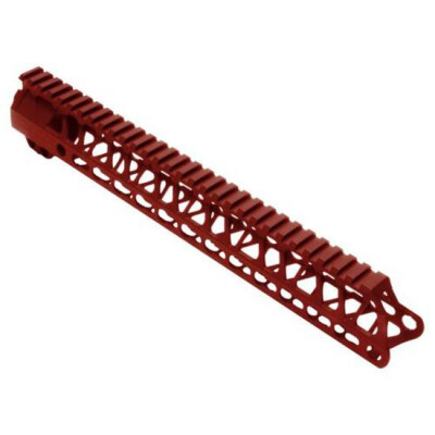 Timber Creek Outdoors Enforcer 13 Inch Hand Guard M-LOK Red Anodized M E13 HG R