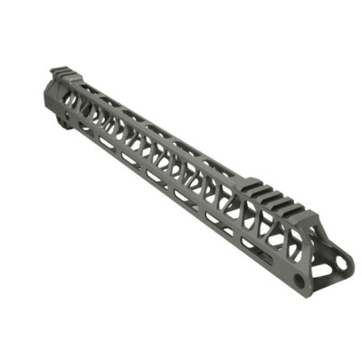 Timber Creek Outdoors Ultralight Enforcer 15 Inch Handguard M-LOK Tungsten Cerakote M UL E15 HG T