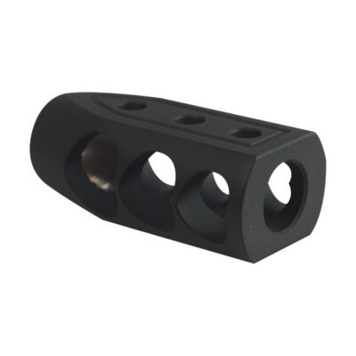 Timber Creek Outdoors .50 Beowolf Heart Breaker Muzzle Brake Cerakote Black 50 BEO HB BL C
