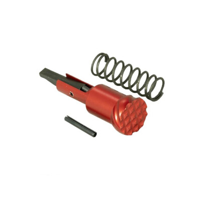 Timber Creek Outdoors AR-15 Forward Assist Red Anodized AR FA R