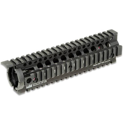Daniel Defense Omega 9.0 AR-15 Free Float Mid-Length Quad Rail Handguard Aluminum Black 01-005-10002