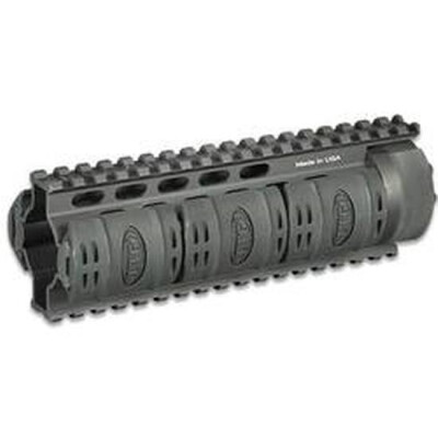 Leapers UTG PRO AR-15 Free Float Quad Rail Handguard 7" Carbine Length Aluminum Black MTU005