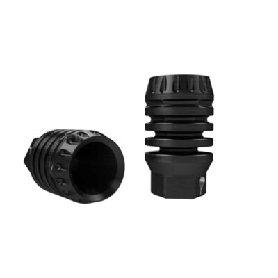 Airborne Arms AAZ9 Warthog Linear Compensator 9mm Luger 1/2-36 Aluminum Black