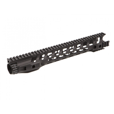 Fortis Manufacturing 16" Night Rail AR-15 Free Float KeyMod Rail System Black NTR-16-KM
