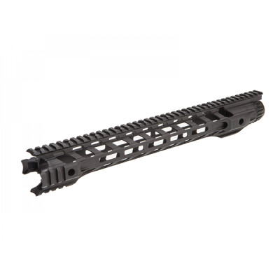 Fortis Manufacturing 16" Night Rail AR-15 Free Float M-LOK Rail System Black NTR-16-ML