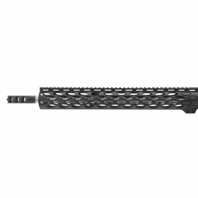 Unique-ARs 15" Slim Ovals AR-15 Handguard Black