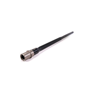 Faxon Match Series LR-308 Barrel 24" Heavy Fluted 6.5 Creedmoor 1/8 Twist Rifle Length Gas Stainless Black 10BC8R24FHQ-5R-NP3