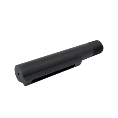TacFire AR-15 6 Position Mil-Spec Carbine Buffer Tube Aluminum Black MAR040