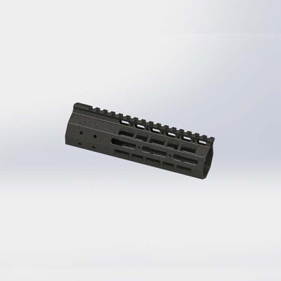 FIMS Firearms 7" Free Float AR-15 Handguard M-LOK Aluminum Black