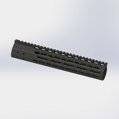 FIMS Firearms 11" Free Float AR-15 Handguard M-LOK Aluminum Black