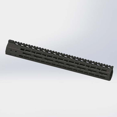FIMS Firearms 15" Free Float AR-15 Handguard M-LOK Aluminum Black