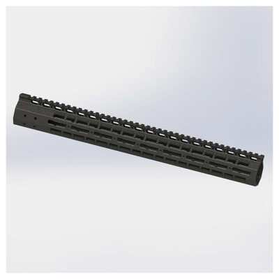 FIMS Firearms 16.6" Free Float AR-15 Handguard M-LOK Aluminum Black