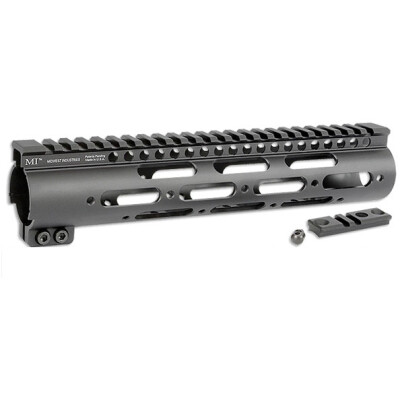 Midwest Industries AR-15 G3 SS-Series Handguard 10" Aluminum Black MI-SS10G3