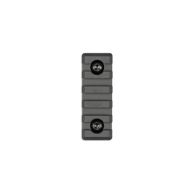 Midwest Industries AR-15 M-Lok Rail Section Five Slot Aluminum Black MI-5MR
