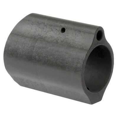 Midwest Industries AR-15 Low Profile Gas Block .875" Diameter 4140 Steel Matte Black Finish