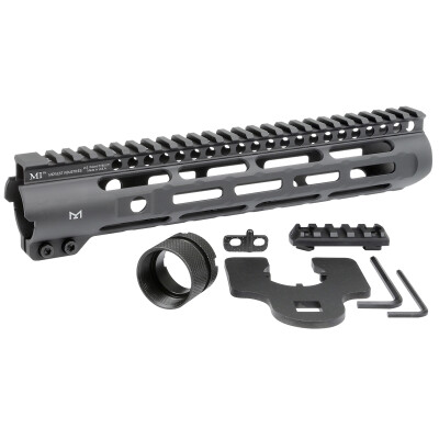 Midwest Industries Slim Line One Piece Free Float Handguard 10.5", M-LOK